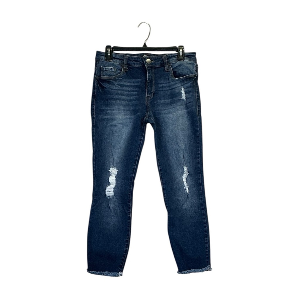 STS Blue Midnight Indigo Distressed Skinny Jeans